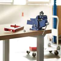 TecTake® Schraubstock Amboss