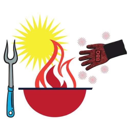 Eigenschaften eines Grillhandschuhs