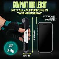 VeloChampion Alloy 7 Mini-Fahrradpumpe