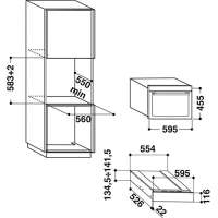 Whirlpool WD142/IXL Wärmeschublade