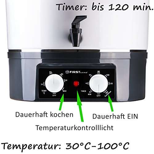 Einweckgerät FA-5180 von TZS First Austria 