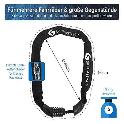 Heavy Lock Fahrradschloss von Sportastisch