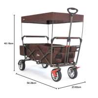 Fuxtec Bollerwagen mit Sonnendach