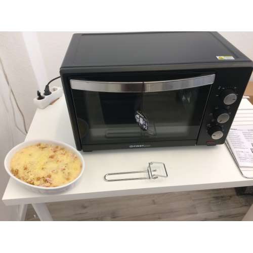 Test - elektrischer Backofen FA 5044-1 TZS First Austria 2