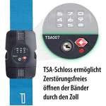 PEARL TSA-zertifizierter Kreuz-Koffergurt