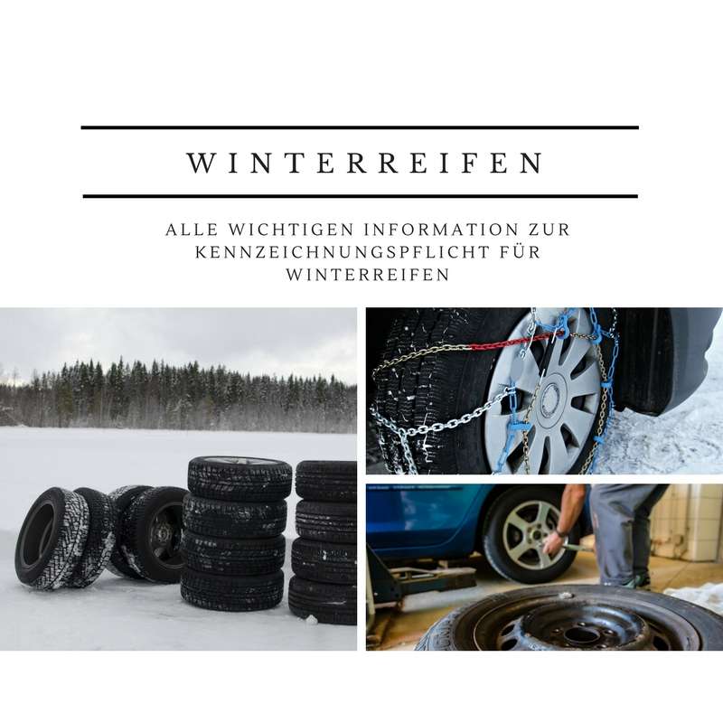 Neuen Winterreifen Kennzeichnungspflicht