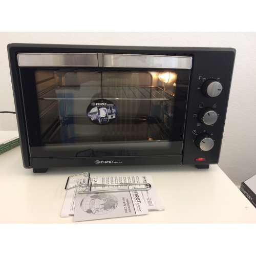 Test - elektrischer Backofen FA 5044-1 TZS First Austria 1