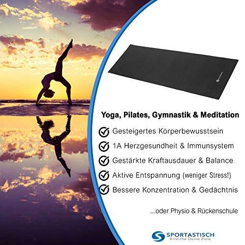 Yogamatte „Happy Yoga“ von Sportastisch