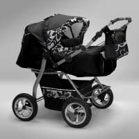 Akjax Gemini Zwillingskinderwagen