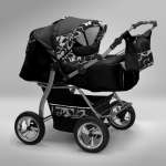 Akjax Gemini Zwillingskinderwagen