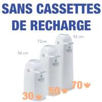 Vital Innovations Diaper Champ medium Windeleimer