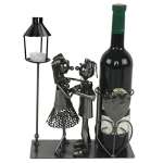 Michel Toys Flaschenhalter Tanzpaar mit Laterne für Teelicht