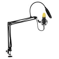 Aukey Kondensator Mikrofon Set Pro mit Ständer