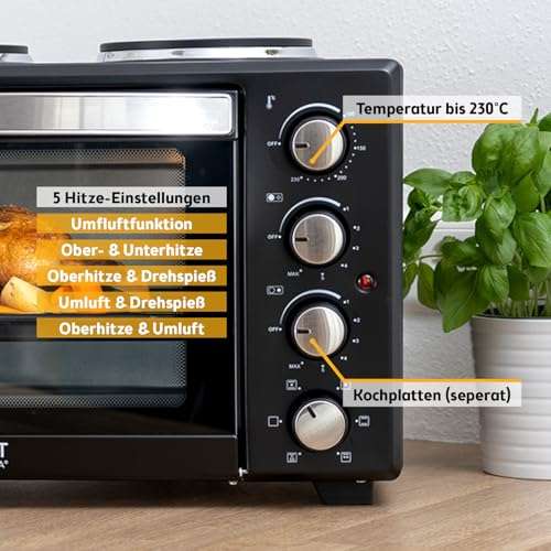 TZS First Austria FA-5045-6 Mini-Backofen