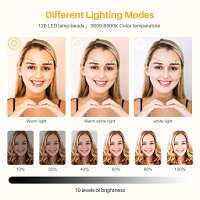 Anozer Ringlicht mit 2 Stativ