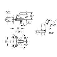 Grohe Eurosmart 33302002 