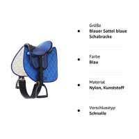 Shettysattel Set "My Little Pony" Blau