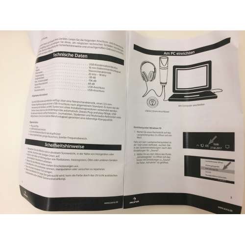 Auna MIC-920B USB-Kondensator-Mikrofon 17