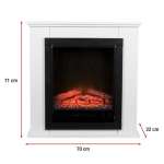 Classic Fire Lugano Elektrokamin