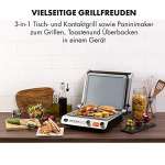 3-in-1 Kontaktgrill „Grand Gourmet“ von Klarstein