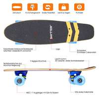 BAYTTER® 22 Zoll Skateboard Komplett