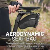 TOPEAK Unisex Aero Wedge Pack Satteltasche mit Fixer F25