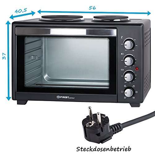 Minibackofen mit Kochplatten FA-5045-4 von TZS First Austria