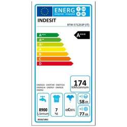 Energielabel der Indesit BTWE 71253p