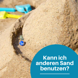 Geht anderer Sand als Vogelsand?