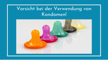 Zinksalbe und Kondome