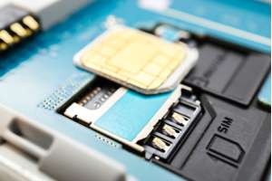 Die Sim-Karte eines China Handys