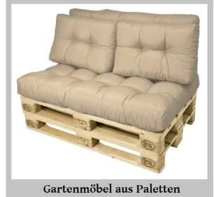 Gartenmöbel aus Paletten