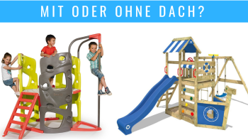 Spielturm mit oder ohne Dach