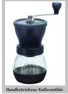 Handbetriebene Kaffeemühle
