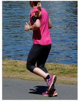 Joggen mit Sport Kopfhörern