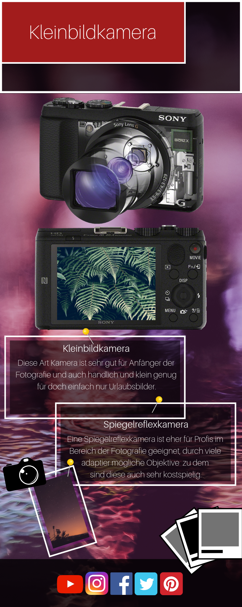 Kleinbildkamera Ratgeber Infografik