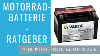 Motorradbatterie-Ratgeber