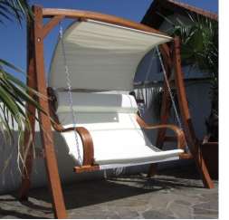 Moderne Hollywoodschaukel