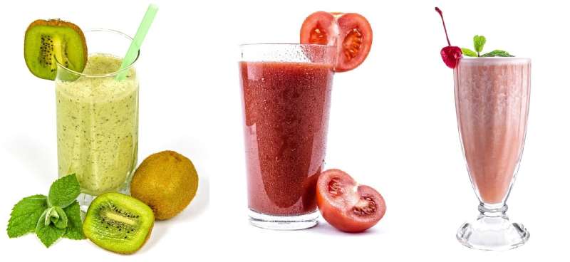 Selbstgemachte Smoothies