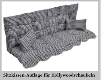 Sitzkissen-Auflage für Hollywoodschaukeln