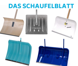 Schaufelblätter Schneeschieber