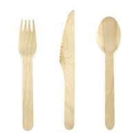  Partydeco Holzbesteck Stk.Art.Nr.:SDR2