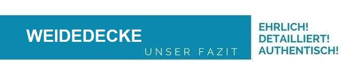 Weidedecke Fazit