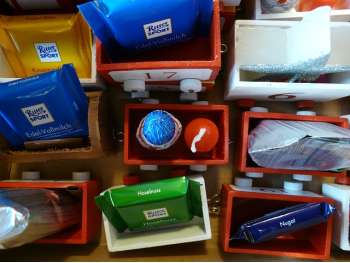 Individueller Schokoladen-Adventskalender