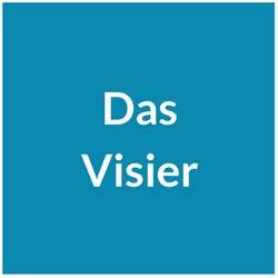 Das Visier eines Integralhelms