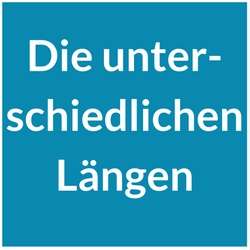 Gartenschläuche in unterschiedlichen Längen