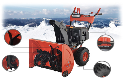 generelle Funktionen einer Schneefräse