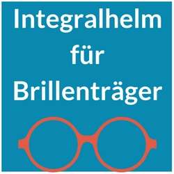 Integralhelm für Brillenträger
