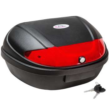 klassischer Motorradkoffer