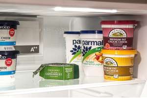 Lebensmittel im Gefrierschrank